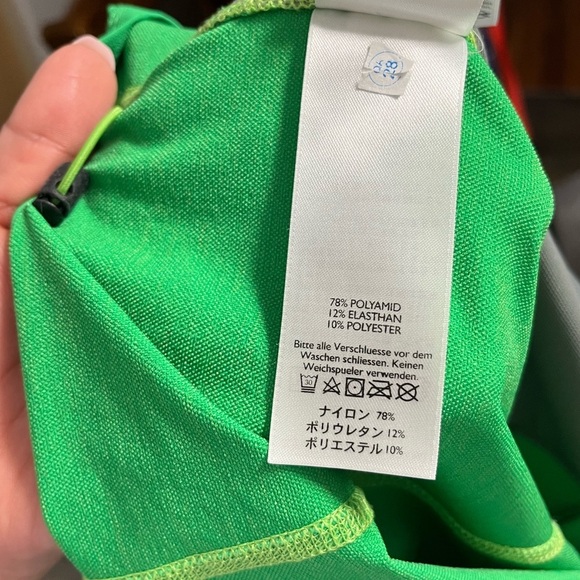 Eddie Bauer First Ascent Green Windbreaker Rain Jacket Nylon Coat Women’s XS - Picture 6 of 7